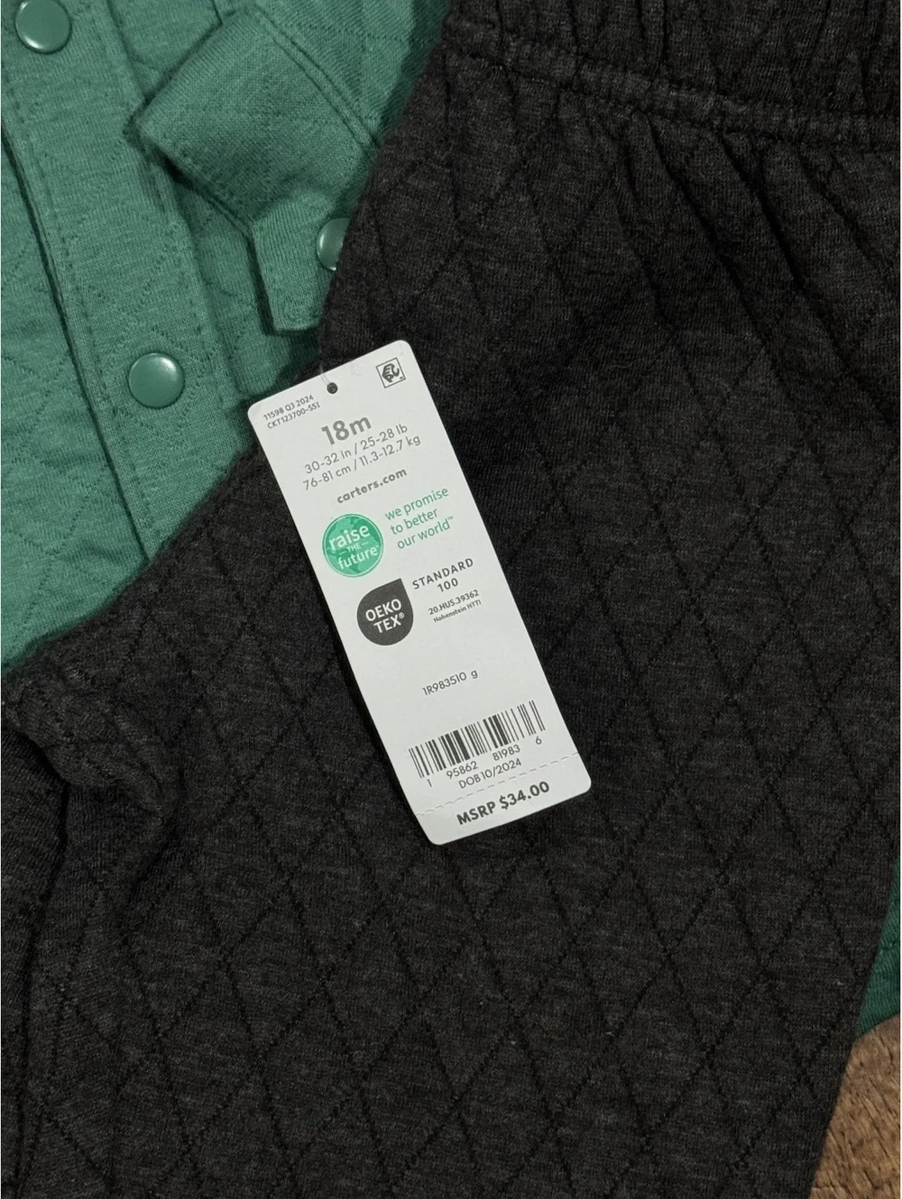 Carter's 2-Piece Quilted Jacket and Pants Set for Baby 18M